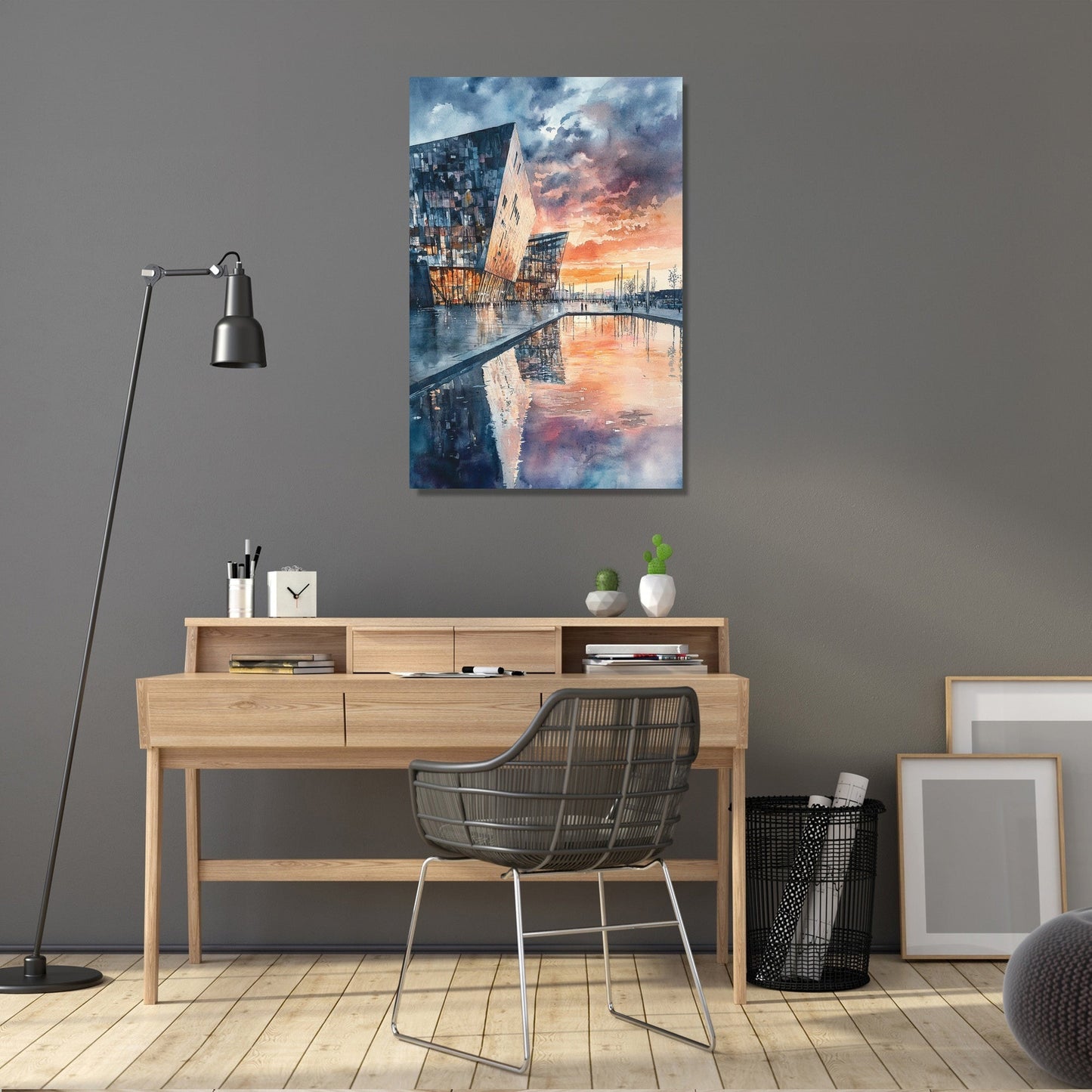 Titanic Twilight Canvas