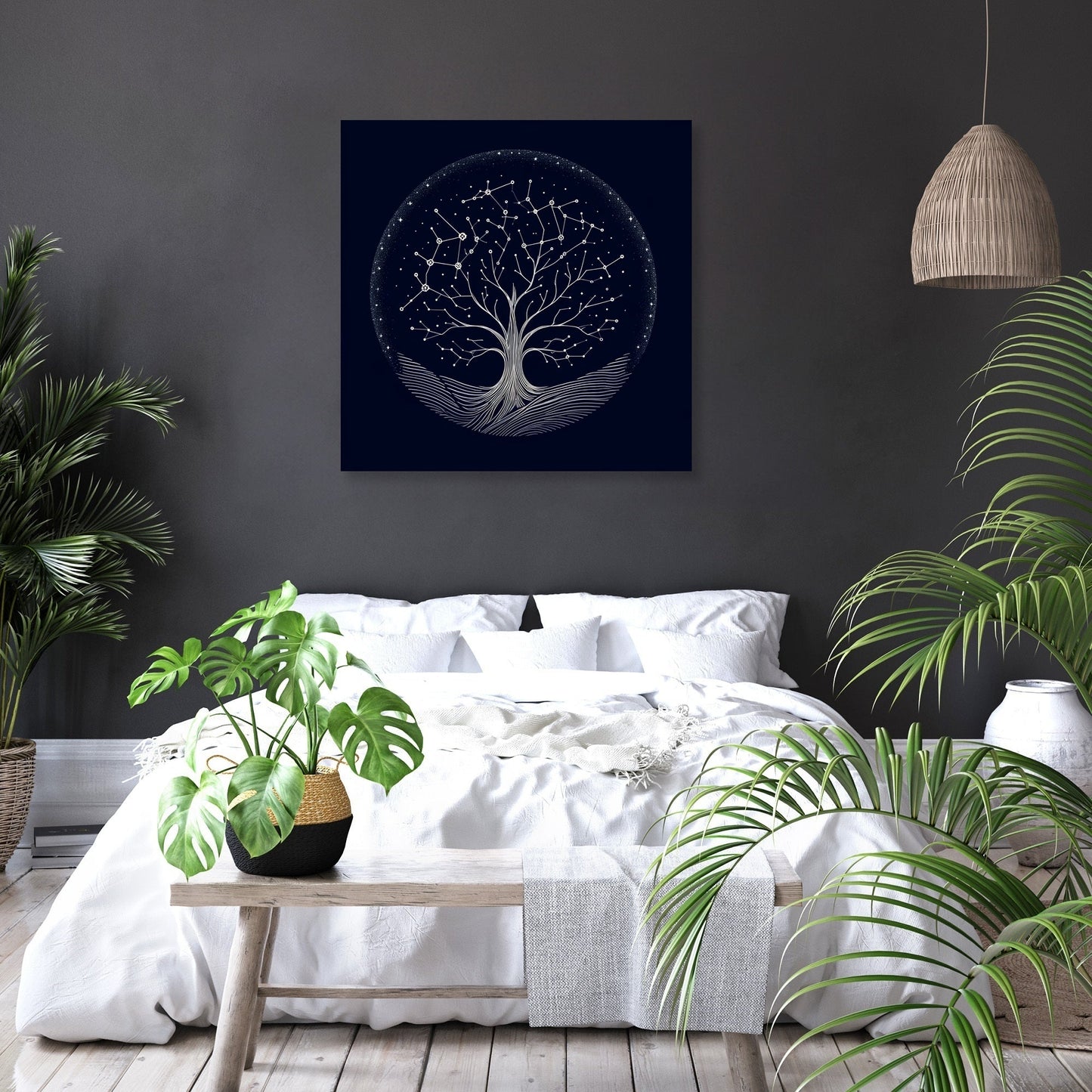Celestial Sapling Canvas