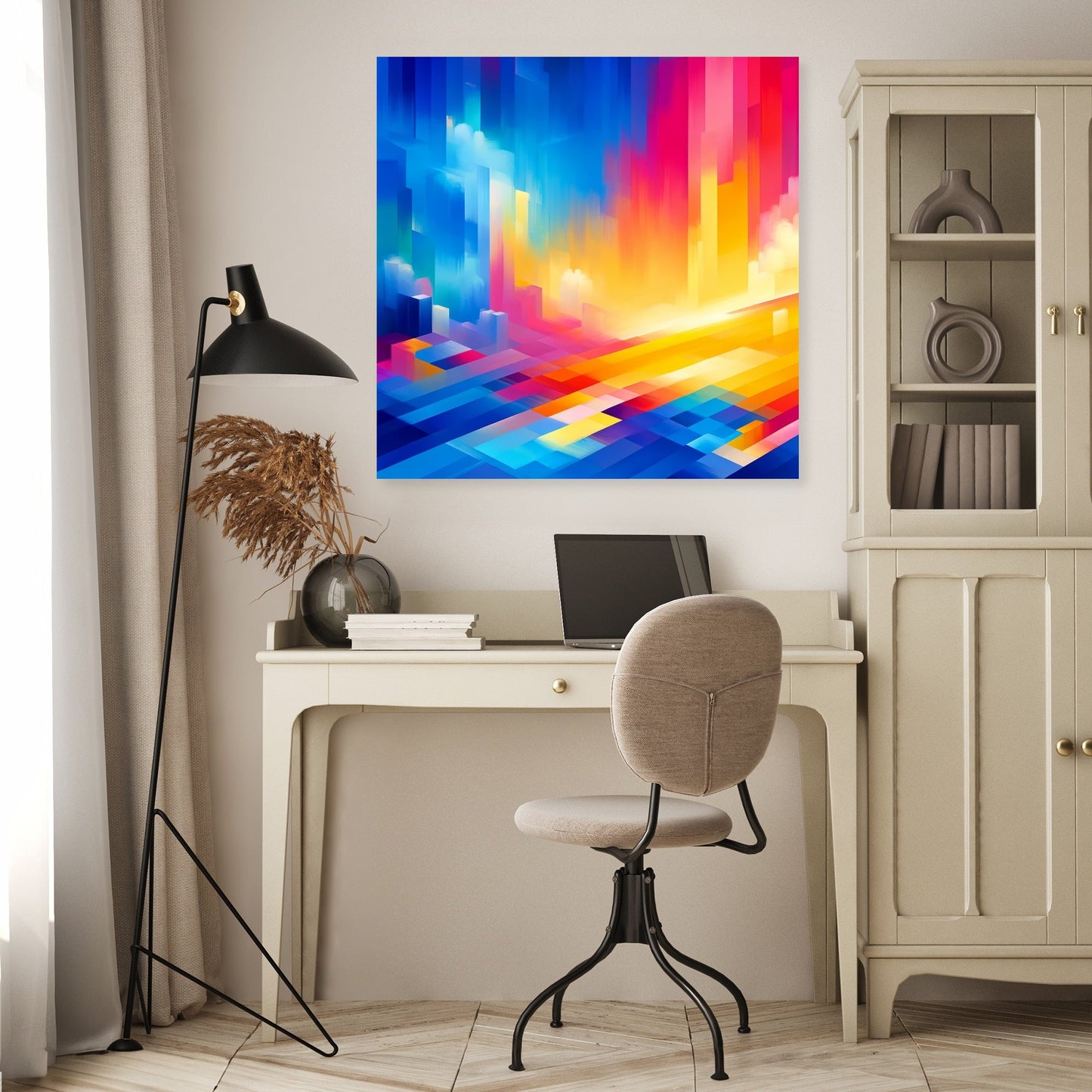 Vibrant Serenity Canvas