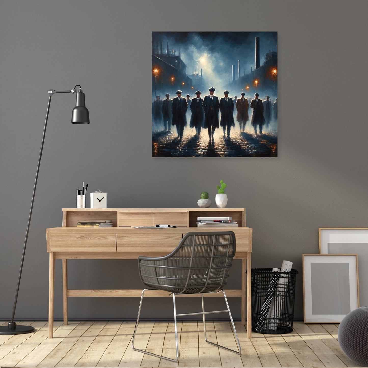 Moonlit Walk Canvas