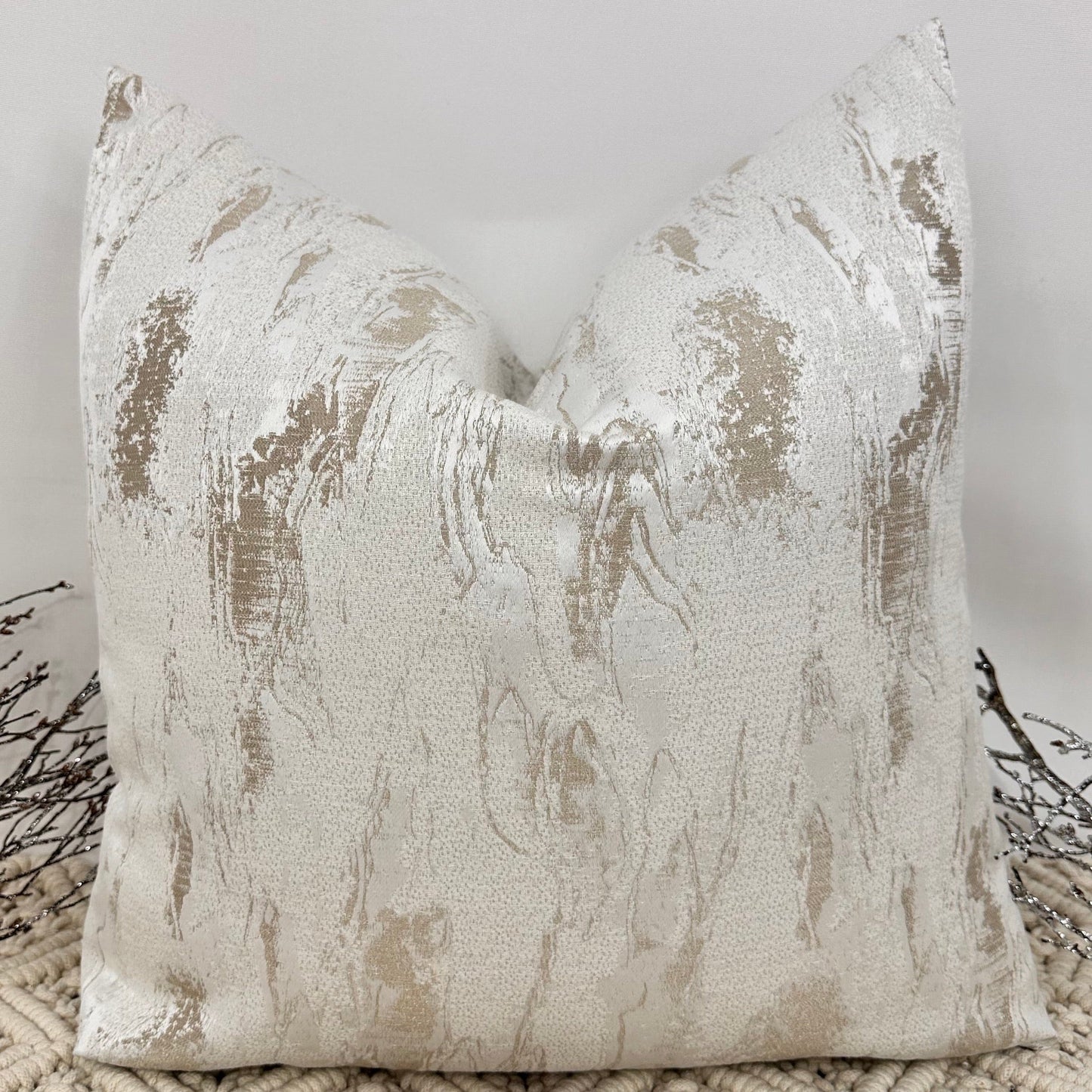 The Couture Cushion - The Ivory Zanella - Style No. 44b