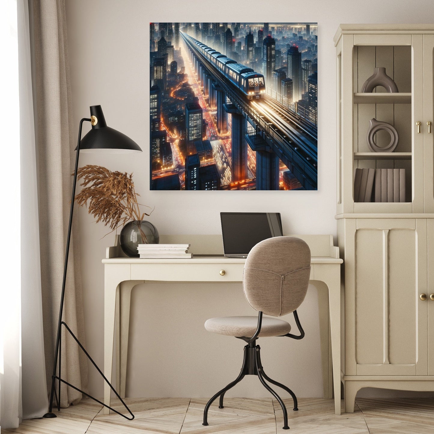 Metropolitan Nightline Canvas