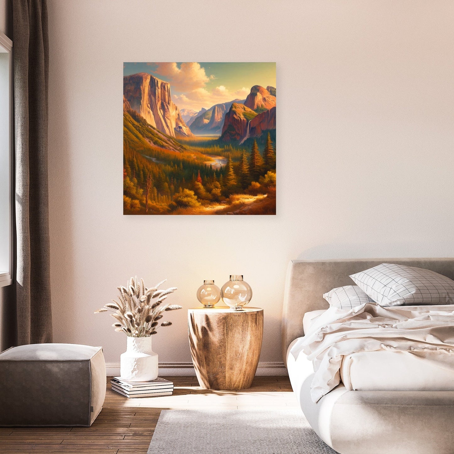 Yosemite Valley Grandeur Canvas