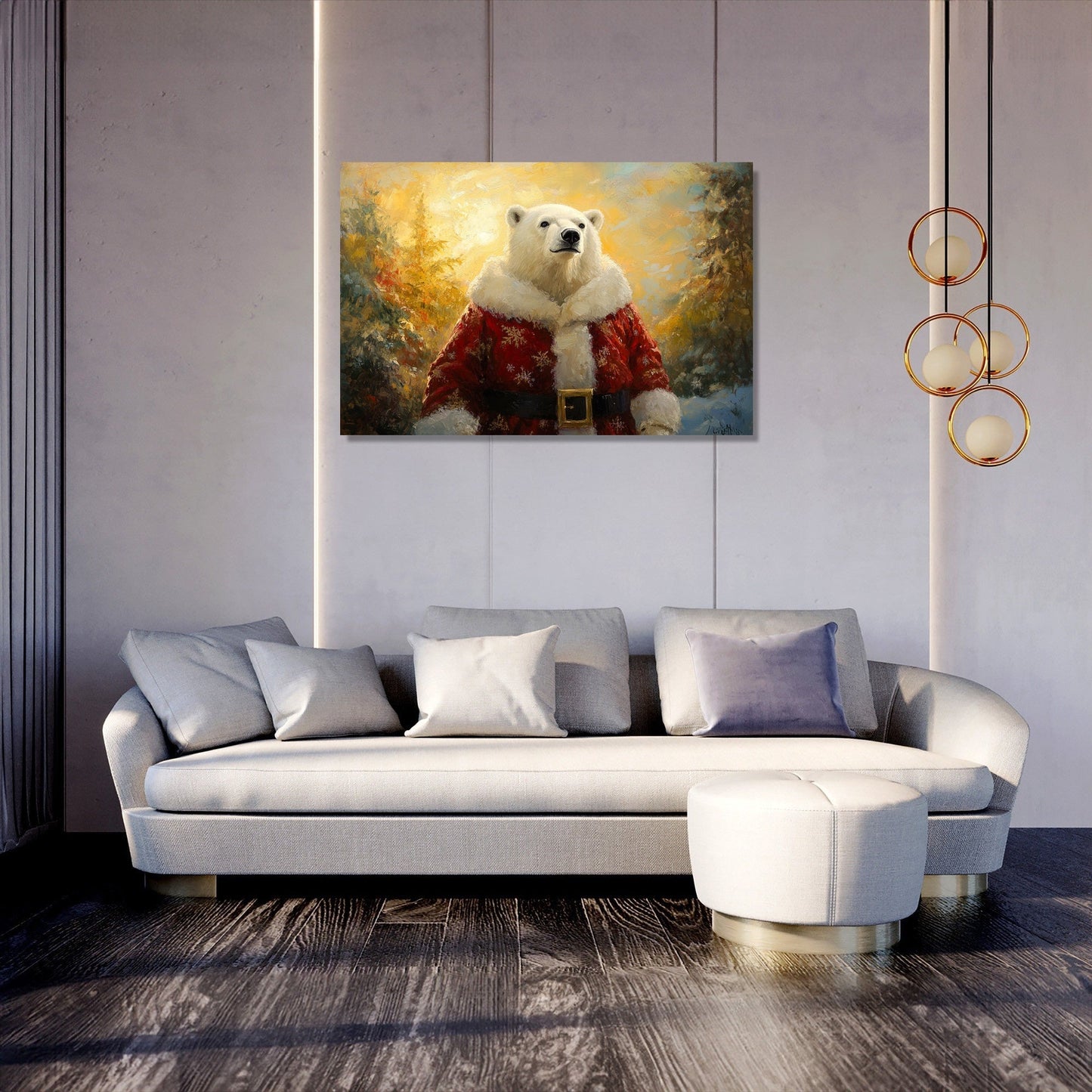 Polar Cheer Canvas