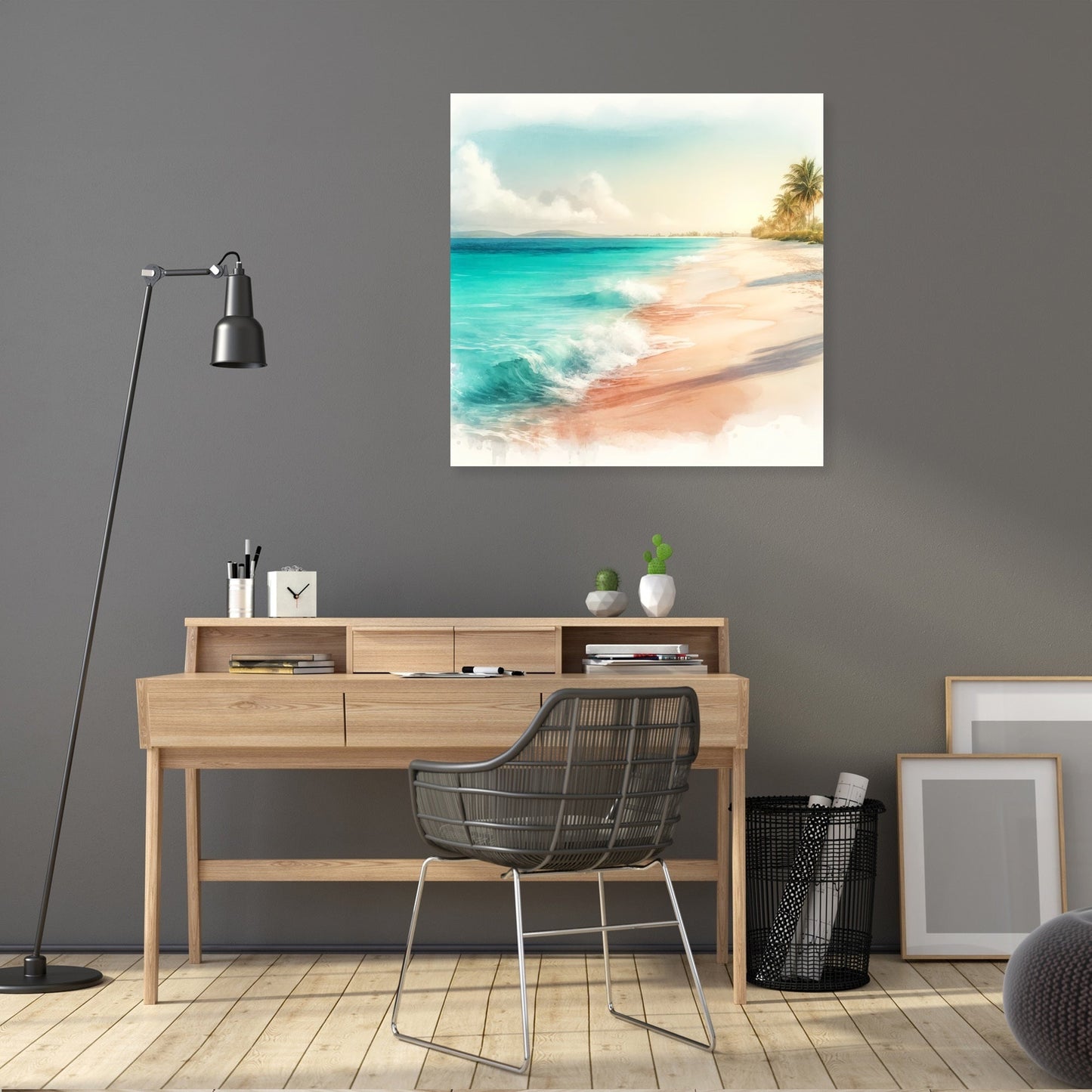 Idyllic Beach Canvas