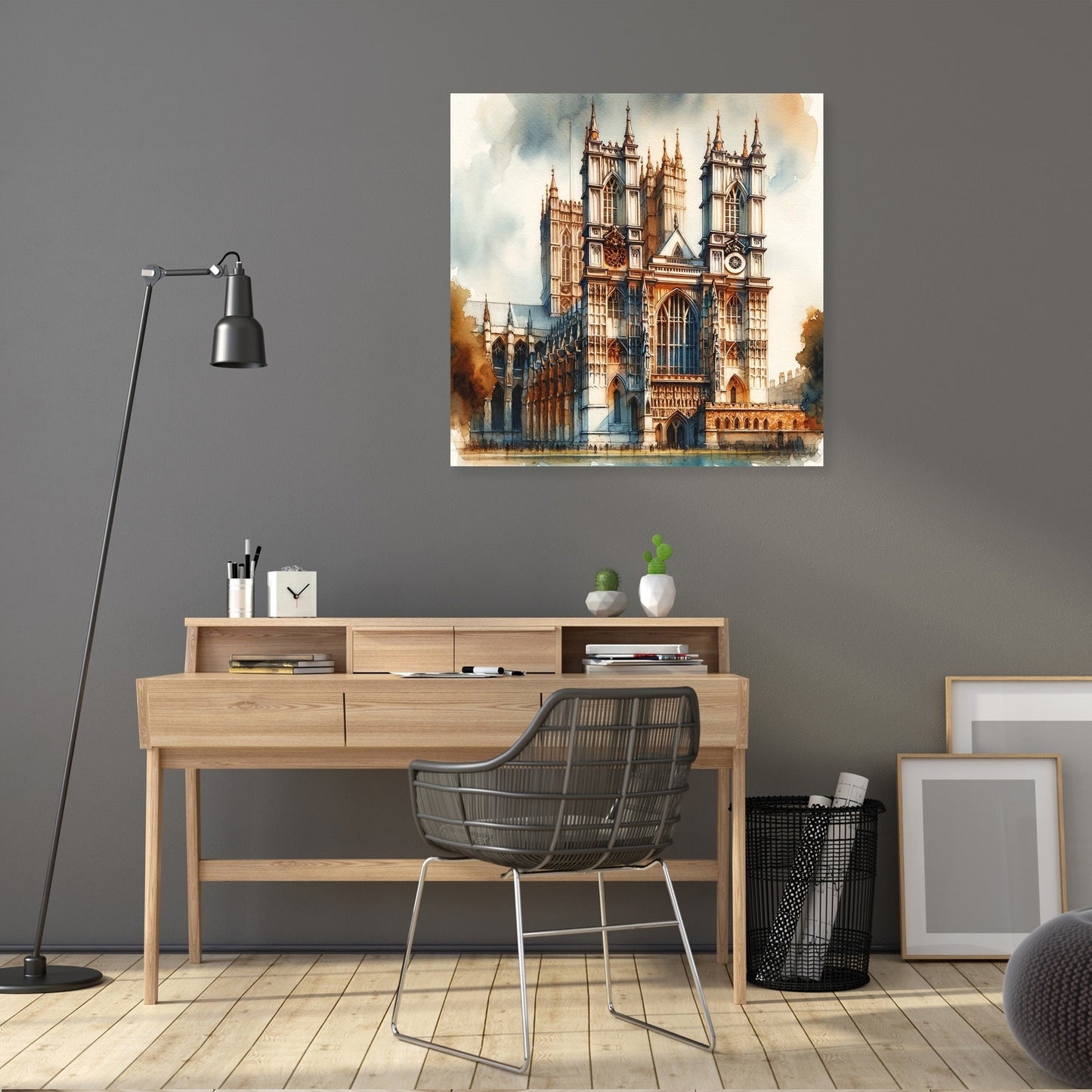 London Westminster Abbey Warmth Canvas