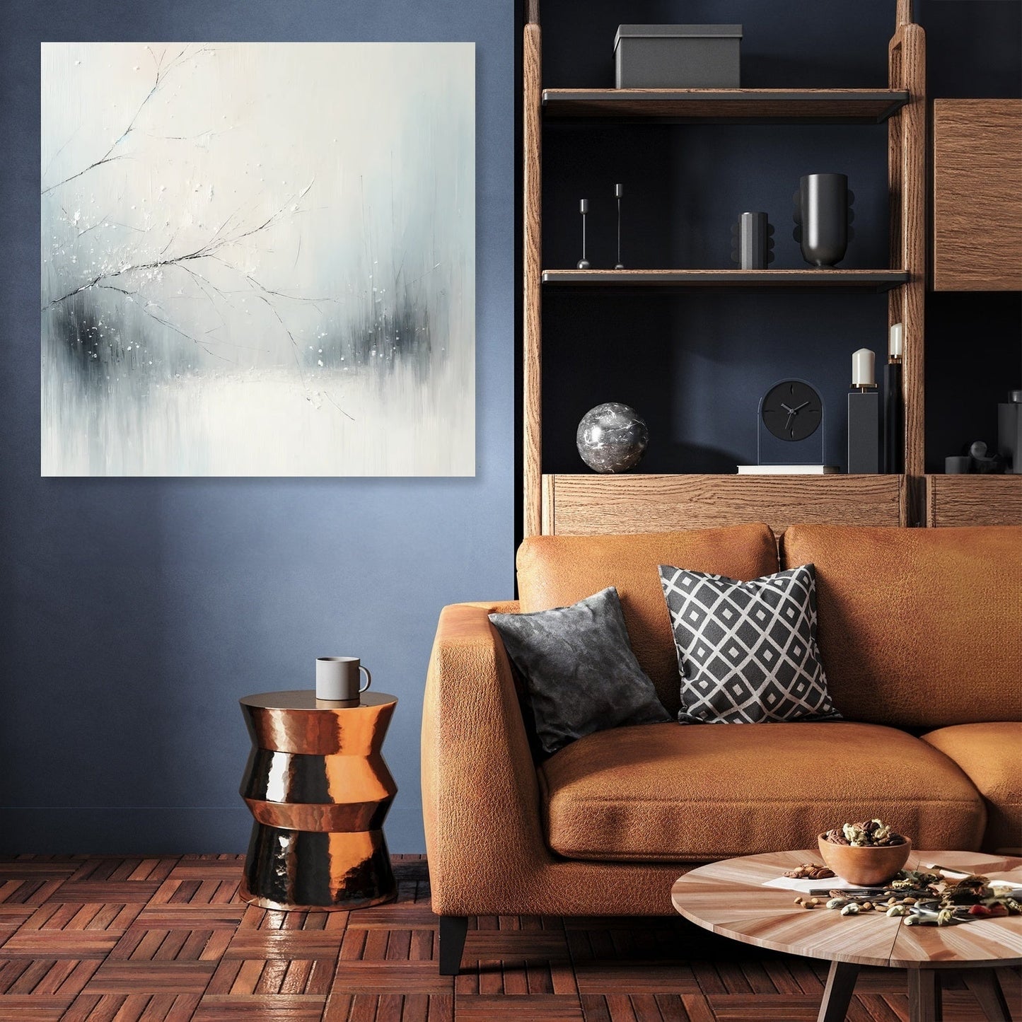Silent Snowfall Canvas