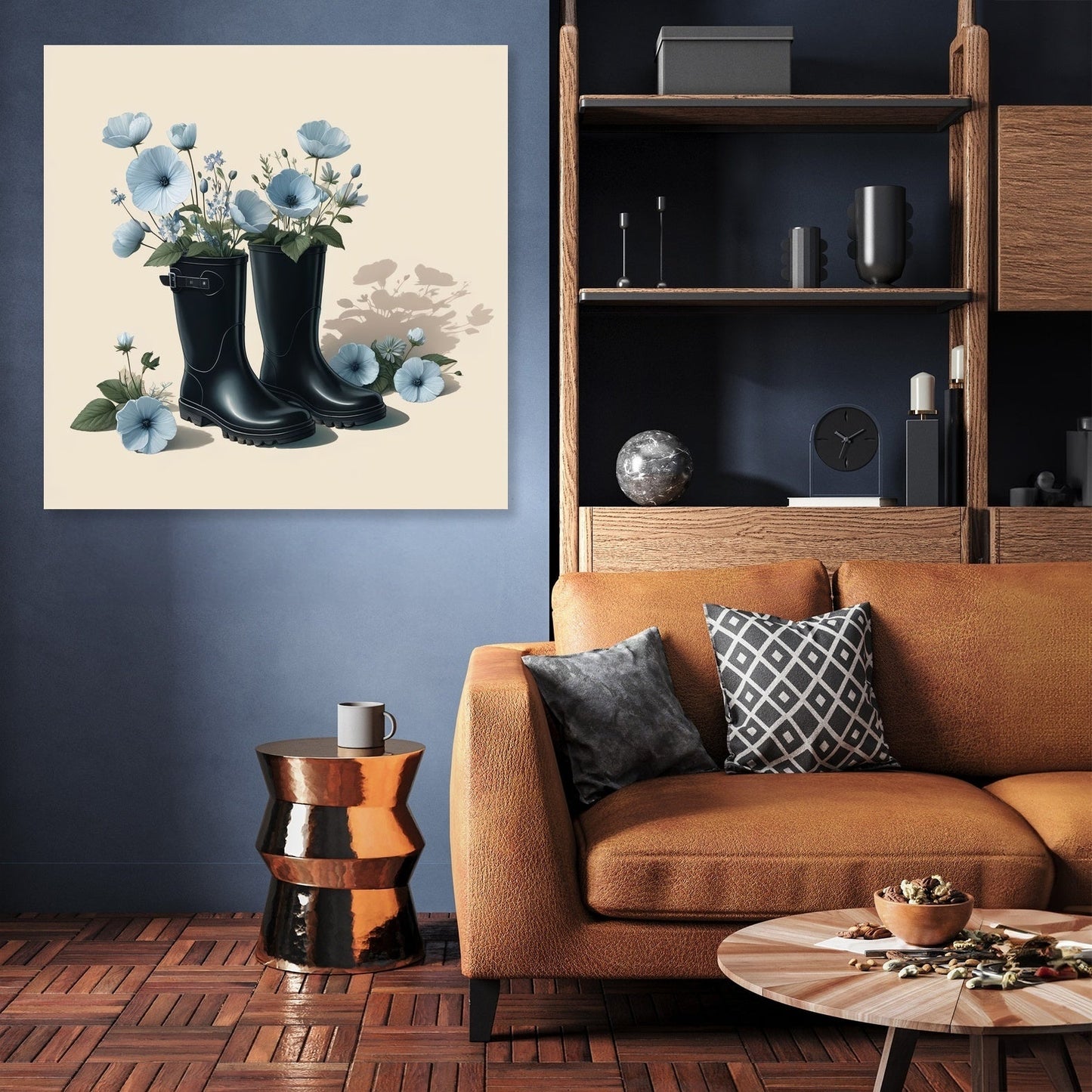Spring's Gentle Steps Canvas