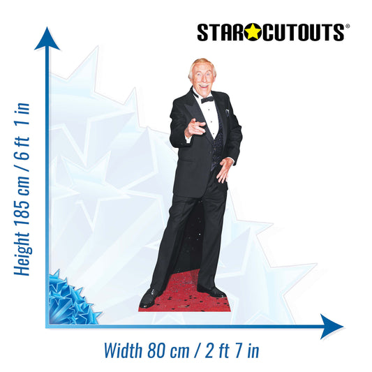 CS566 Bruce Forsythe Height 185cm Lifesize Cardboard Cutout