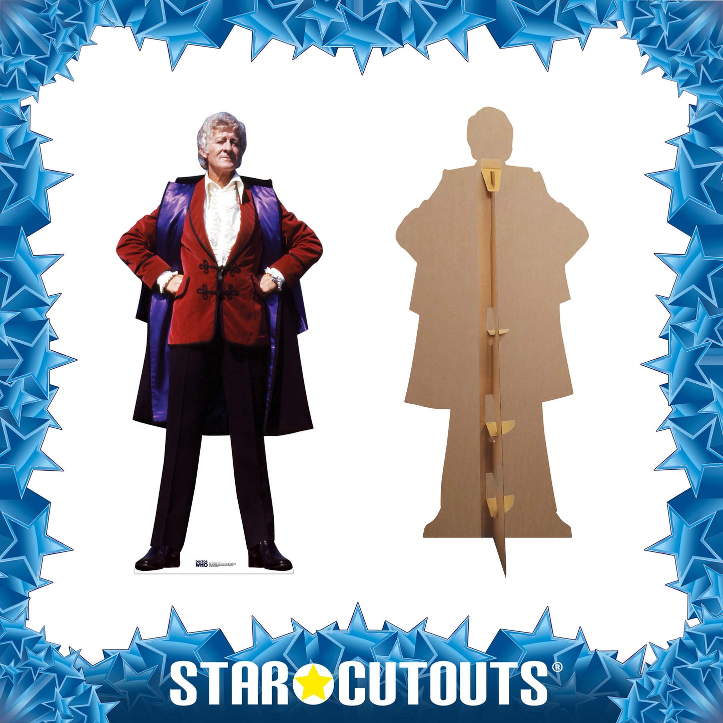 SC566 John Pertwee Cardboard Cut Out Height 189cm