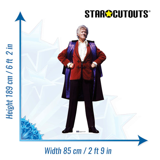 SC566 John Pertwee Cardboard Cut Out Height 189cm