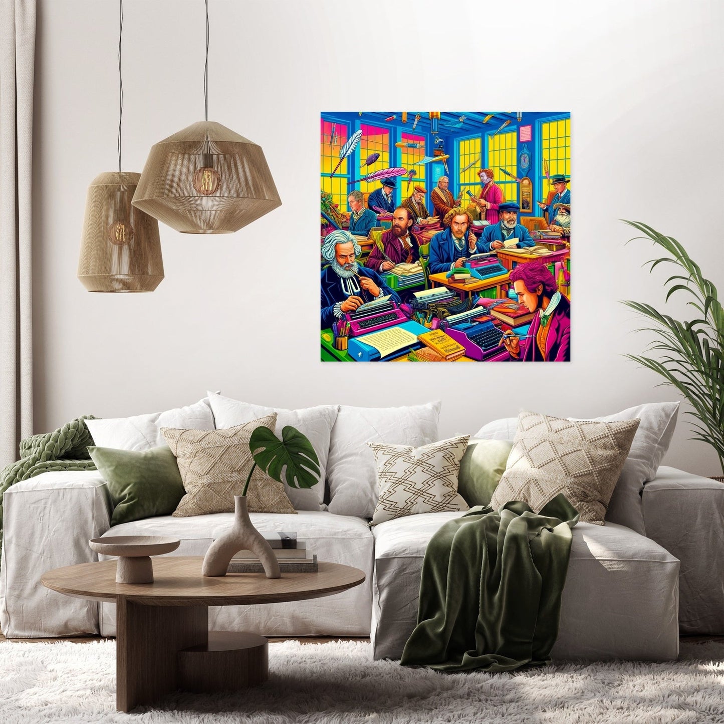 Literary Pop Canvas