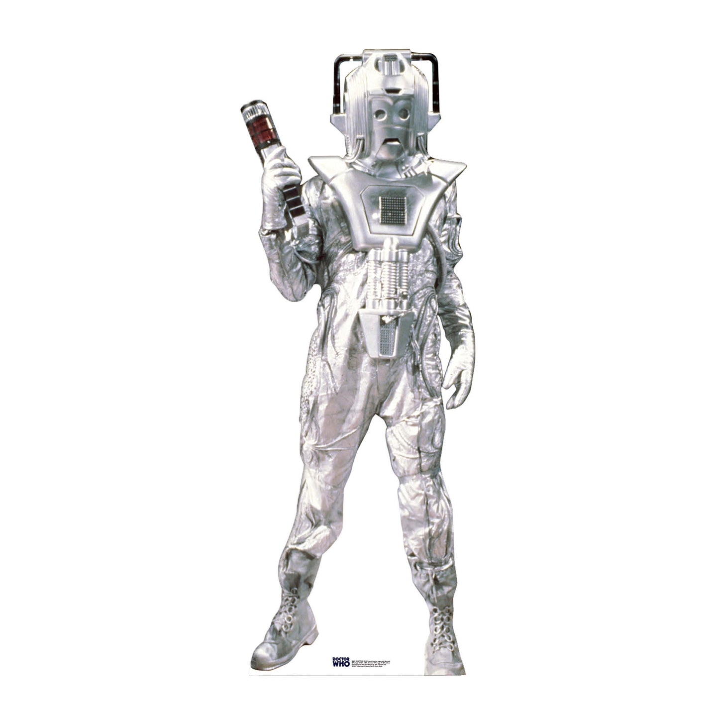 SC567 Classic Cyberman Earth Shock Cardboard Cut Out Height 183 cm