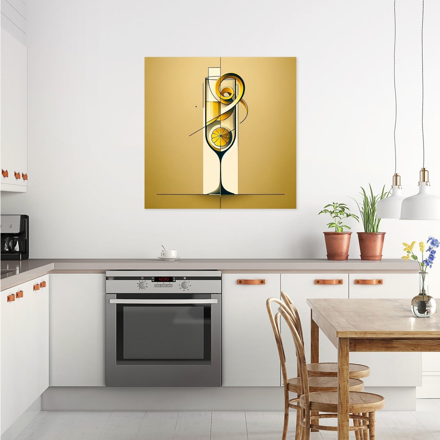 French 75 Minimalist Canvas
