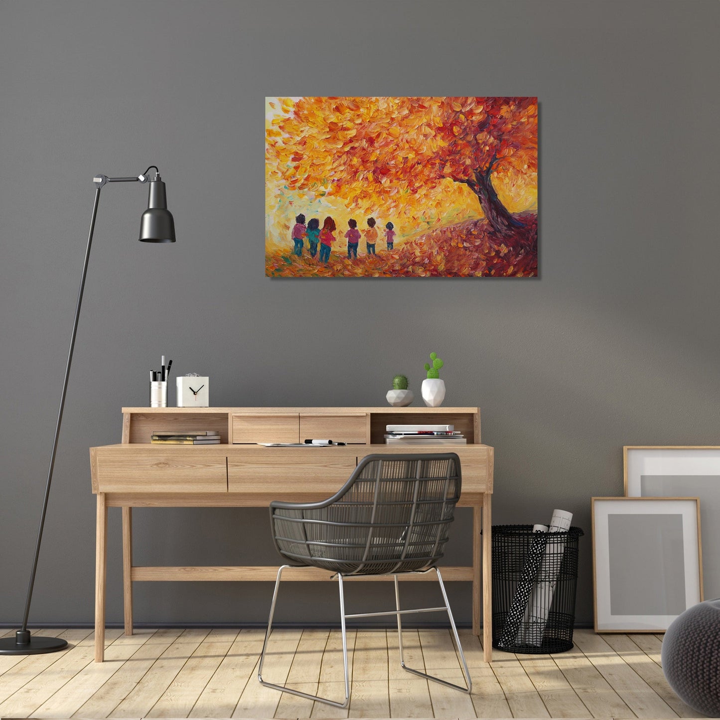 Children's Autumn Canvas