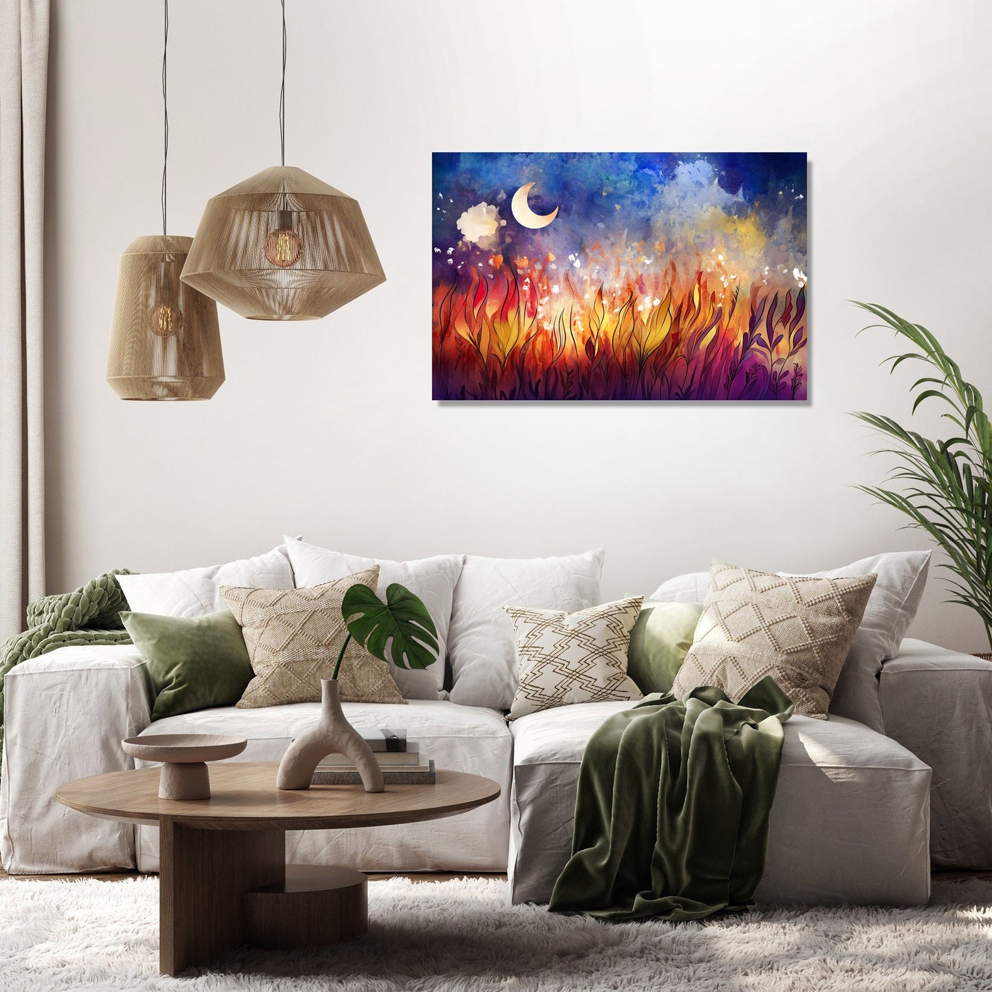 Bealtaine Fire Dance Canvas