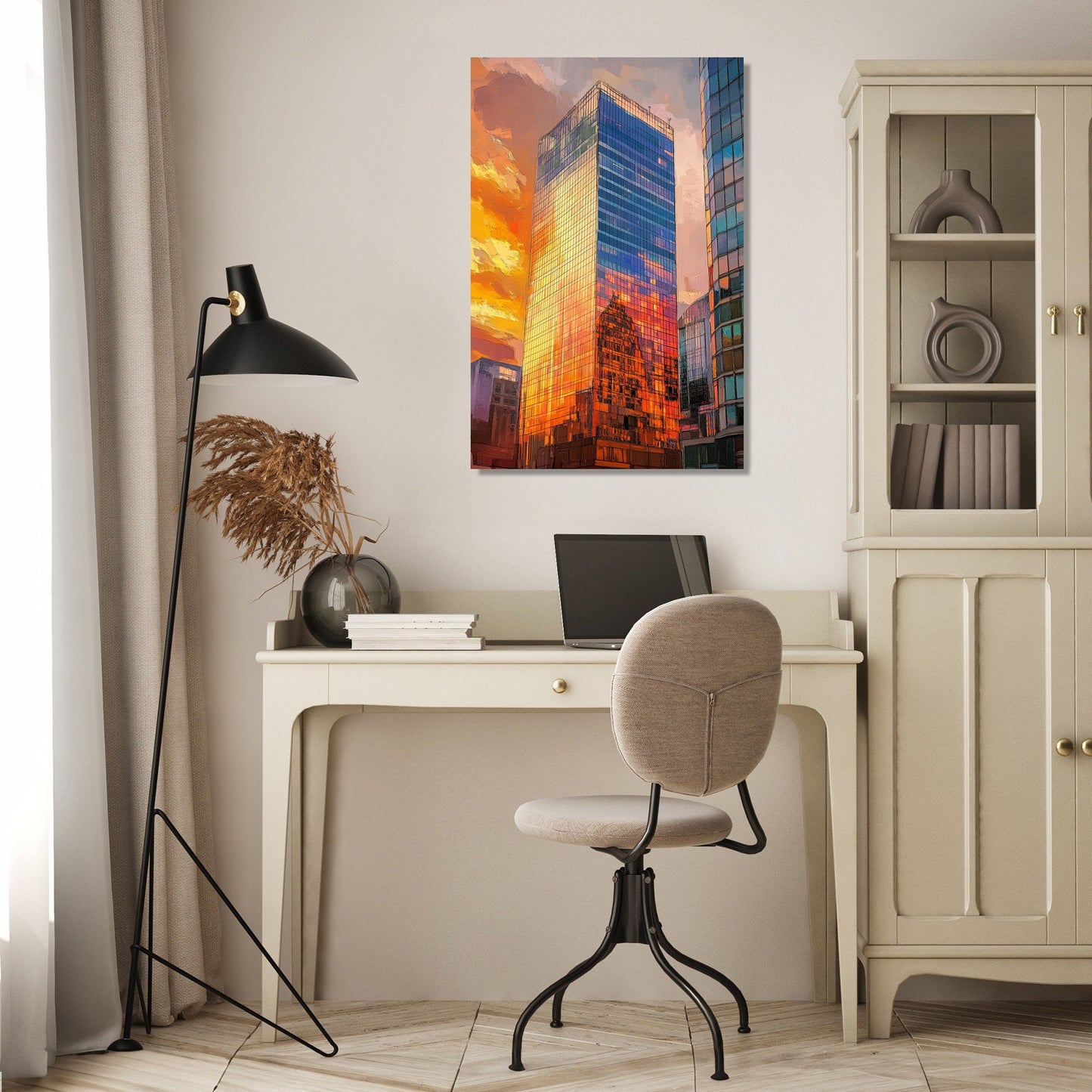 Canary Wharf Tower Canvas