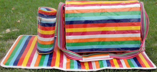 Rainbow Changing Nappy Bag