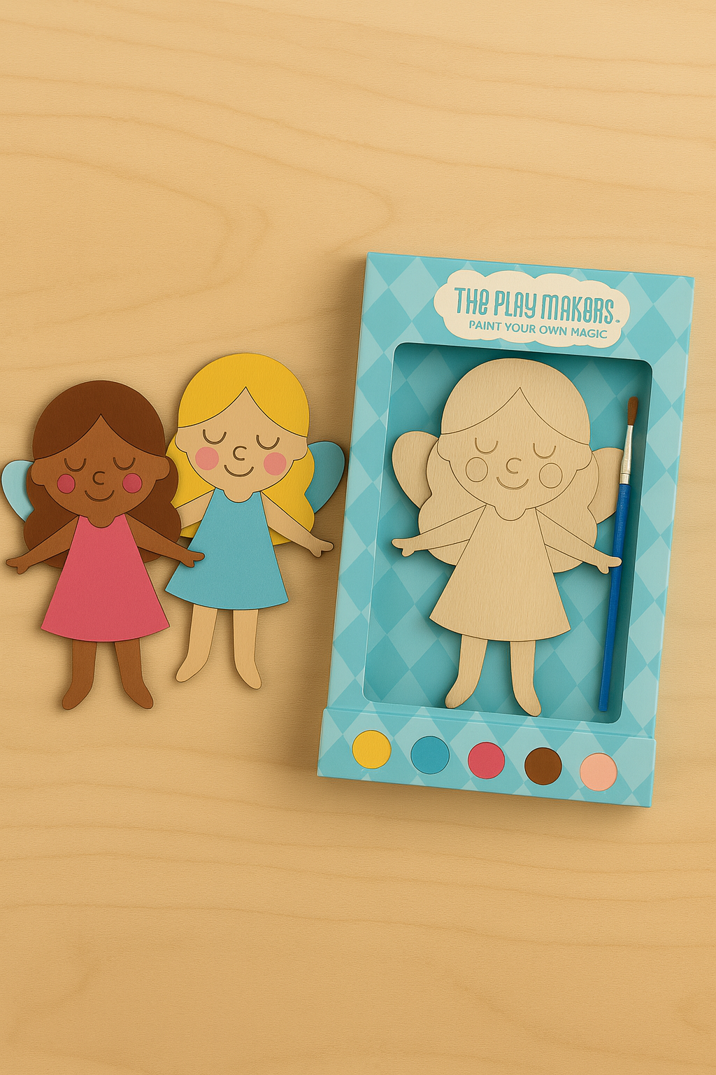 Paint-Your-Own Fairy Kit – 22cm Create any fairy perfect for party favours and stocking fillers