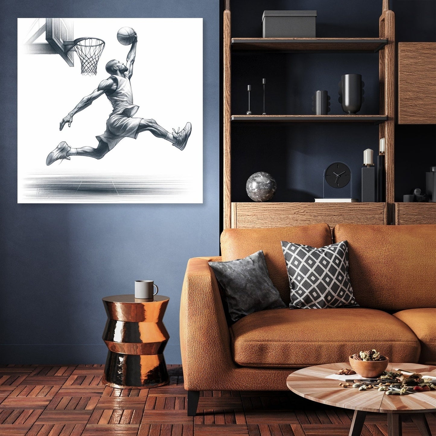 Pencil Dunk Canvas
