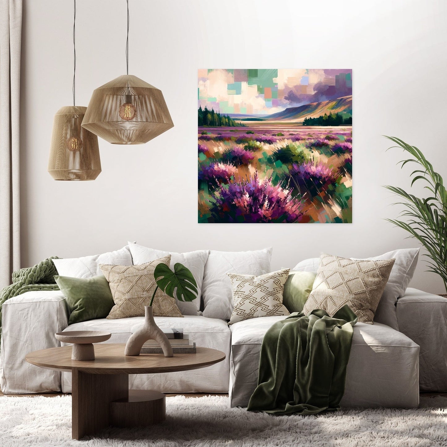 Dundee Heather Fields Majesty Canvas