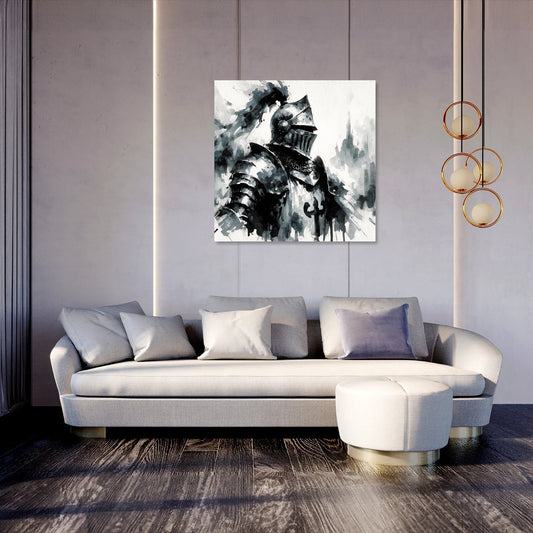 Knight's Resolve Canvas