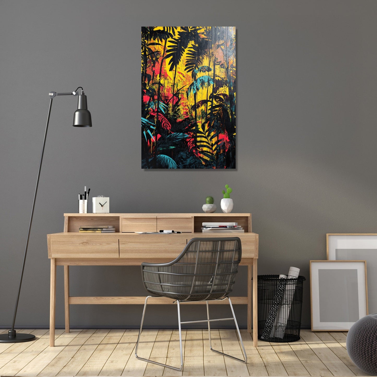 Jungle Graffiti Canvas
