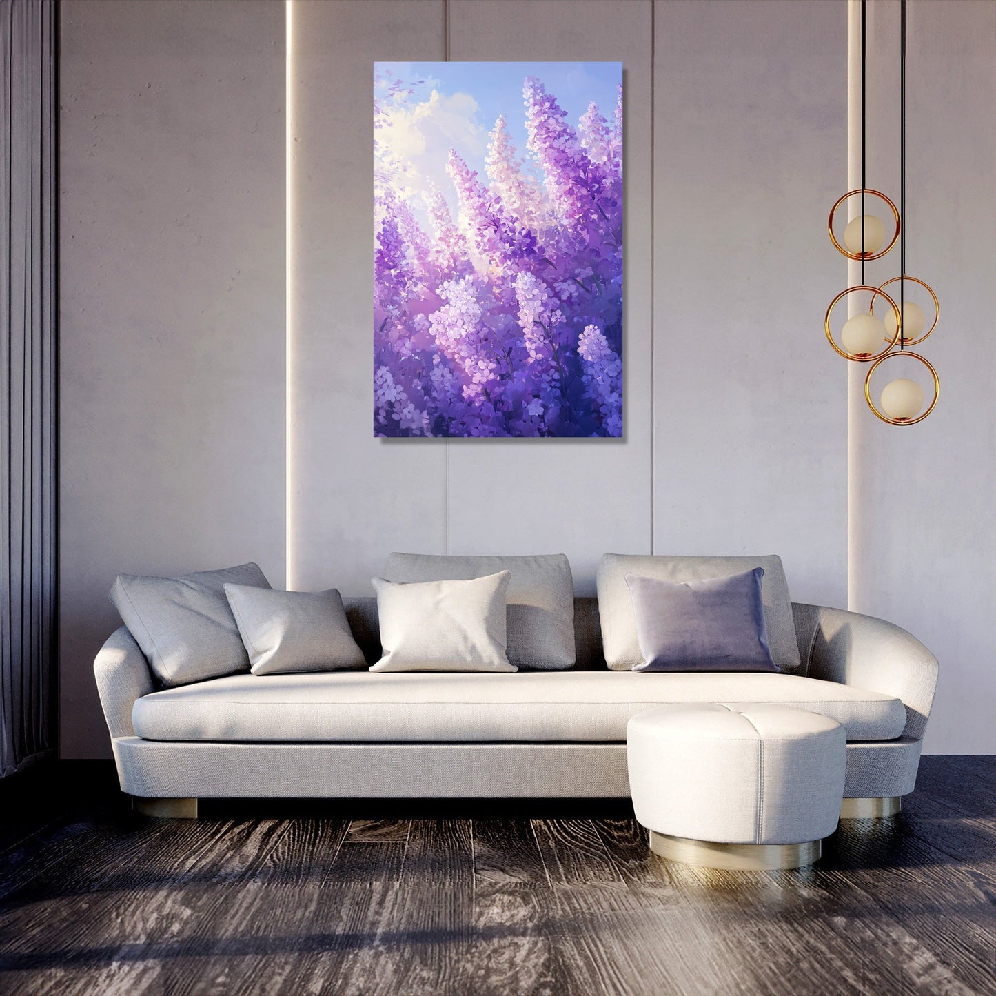 Lilac Harmony Canvas