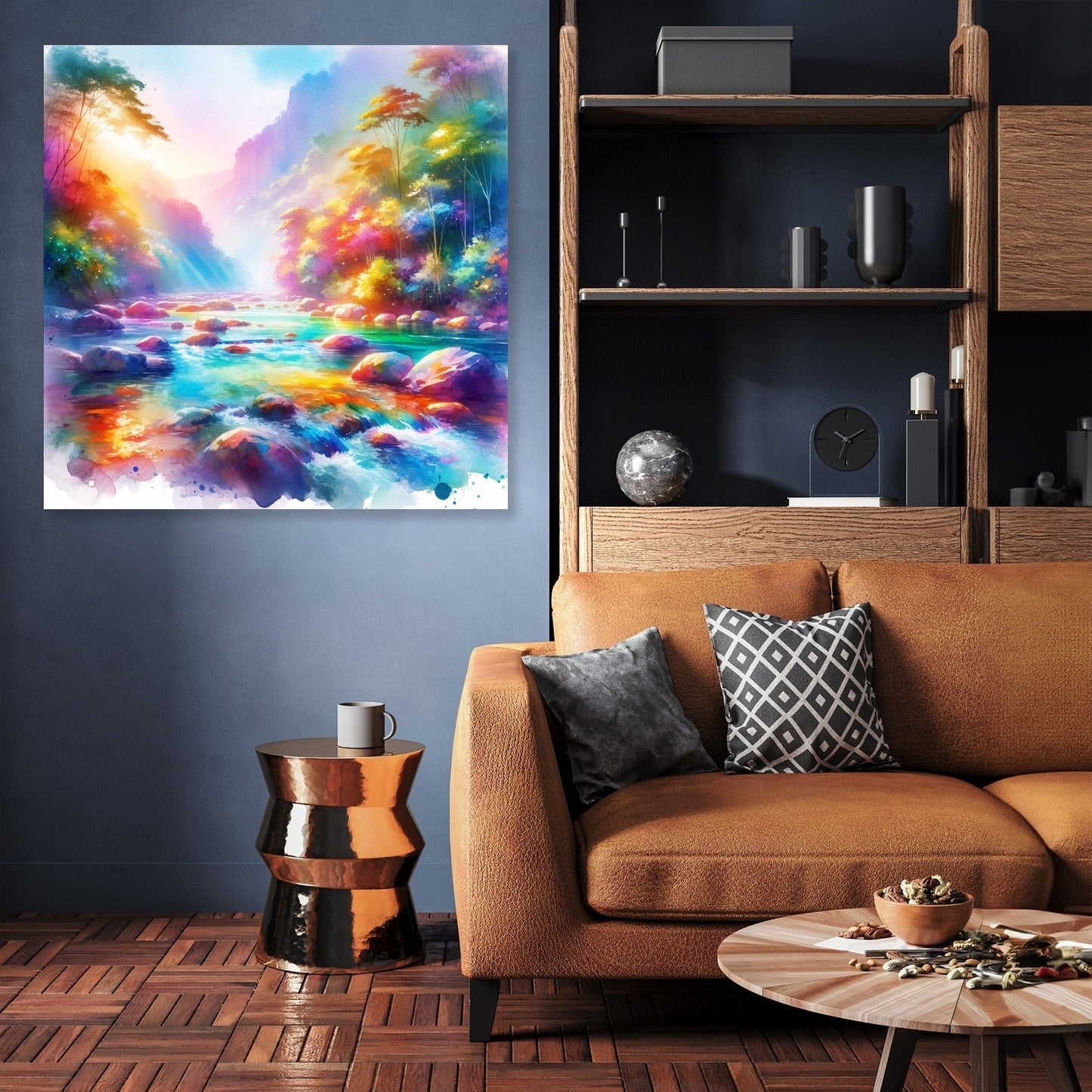 Rainbow River Canvas