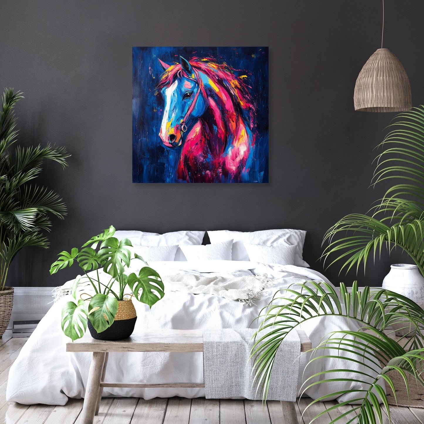 Electric Equine Canvas