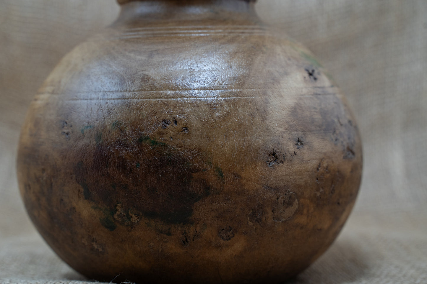 Teak Vase 57.1