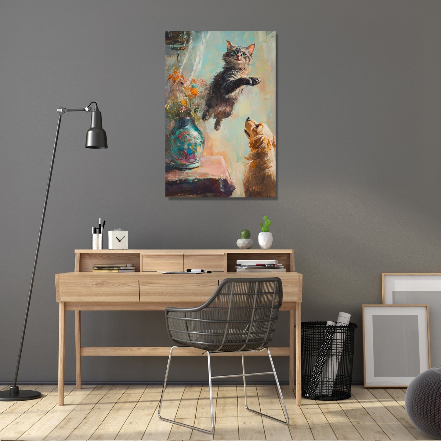 Cat's Mischief Canvas