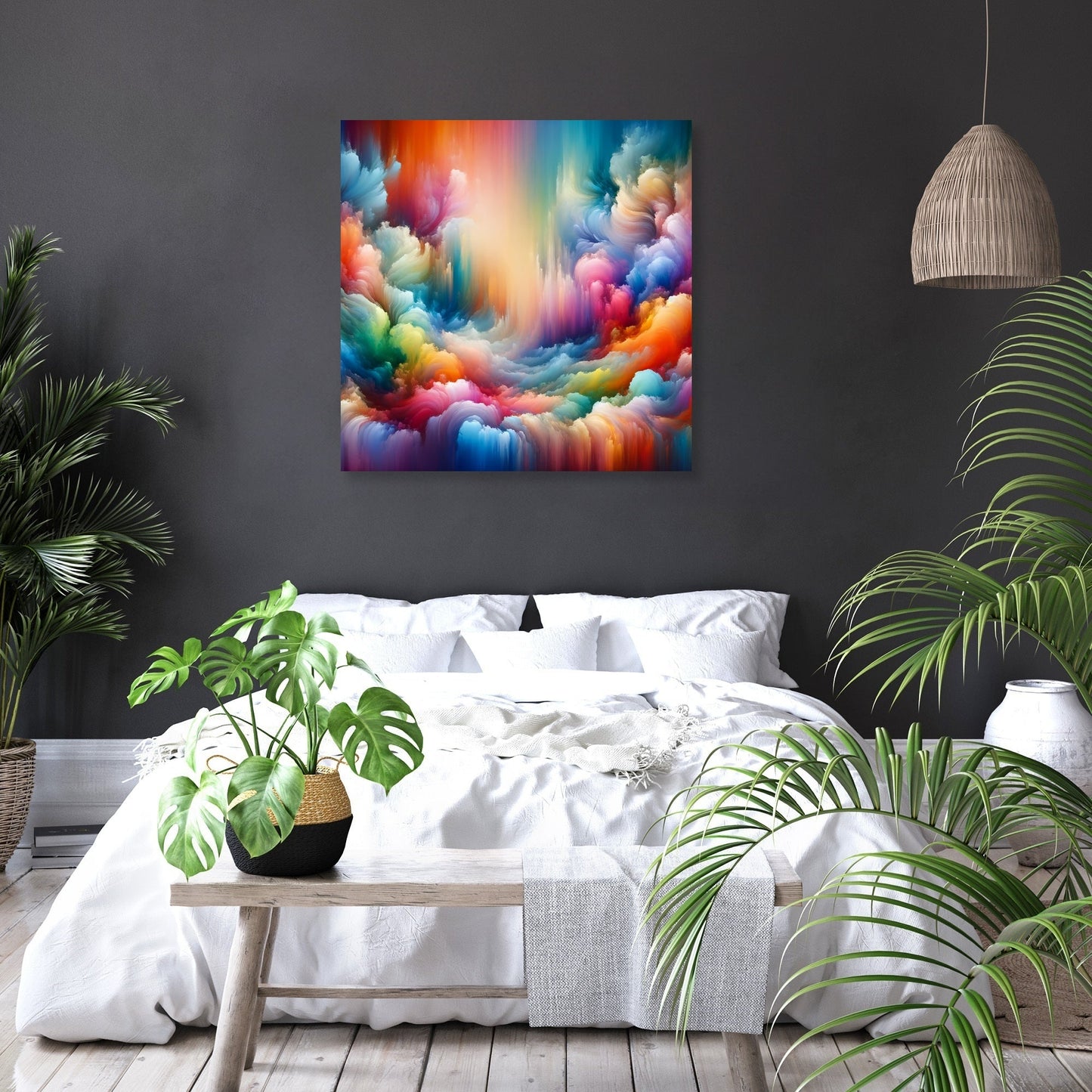Colorful Silence Canvas