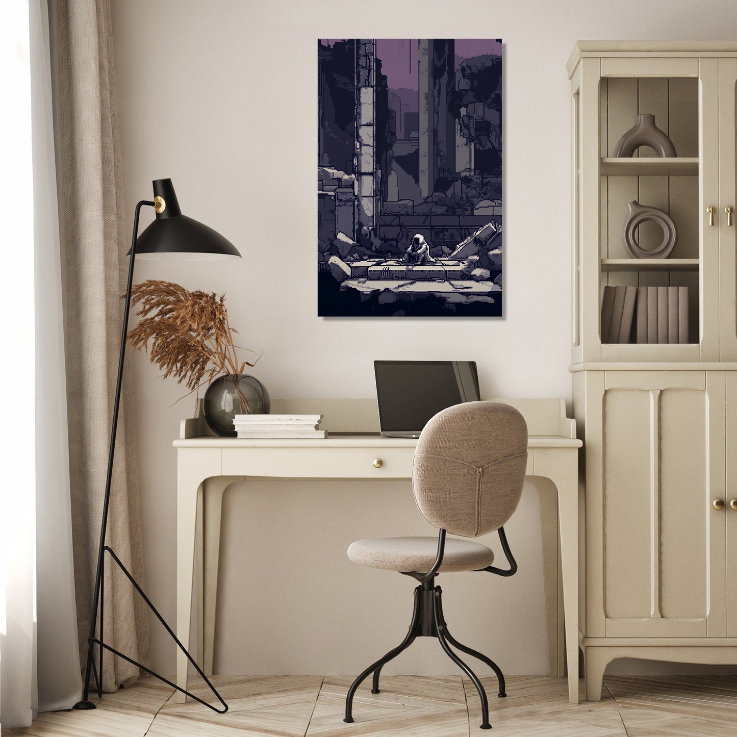 Despair in Ruin Canvas