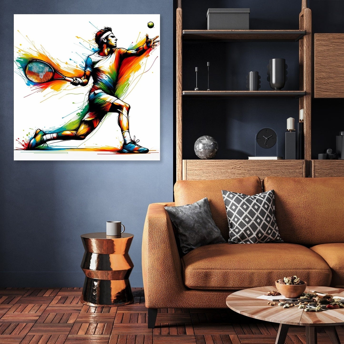 Backhand Brilliance Canvas