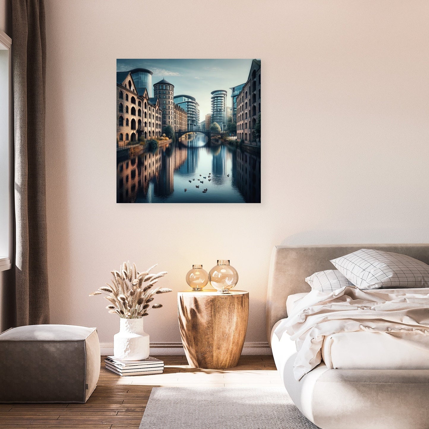 Manchester Castlefield Calm Canvas
