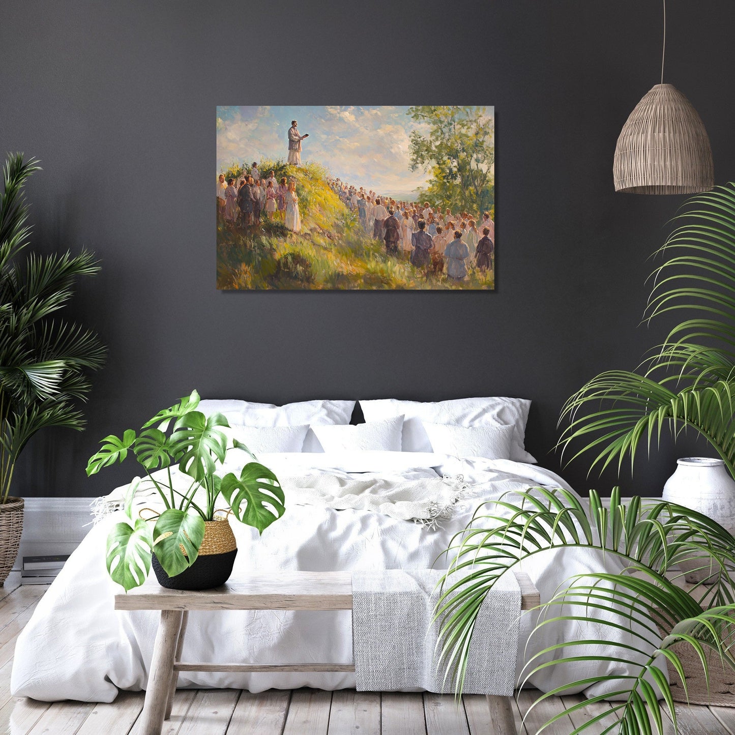 Saint David’s Uplifted Canvas