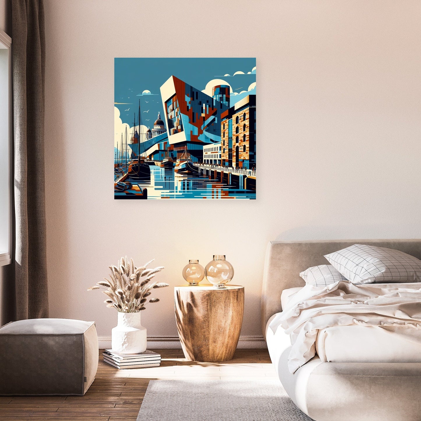 Liverpool Merseyside Maritime Modernism Canvas