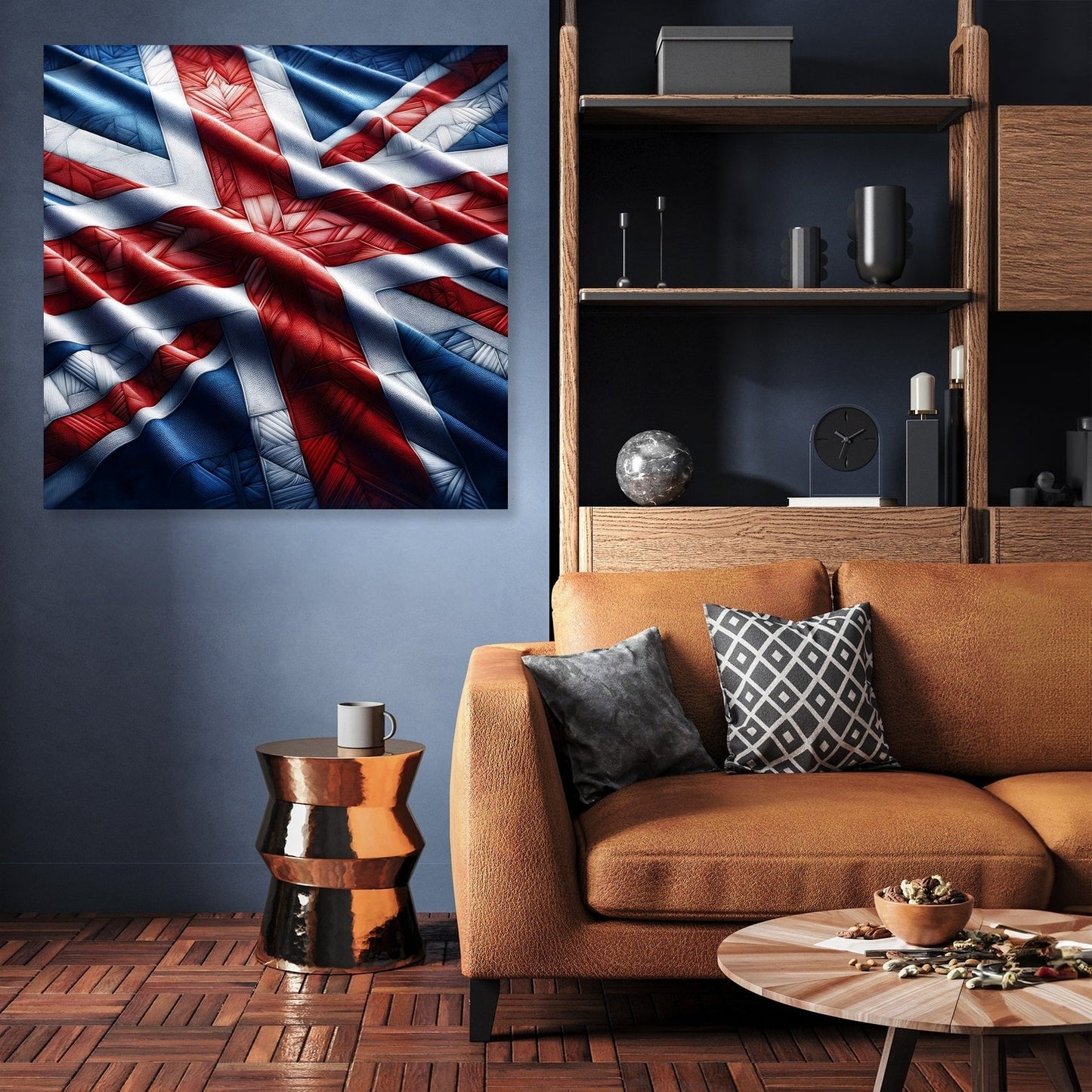 United Kingdom Flag Canvas