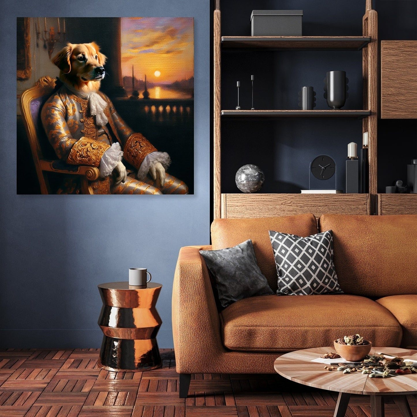 Regal Retriever Royalty Canvas