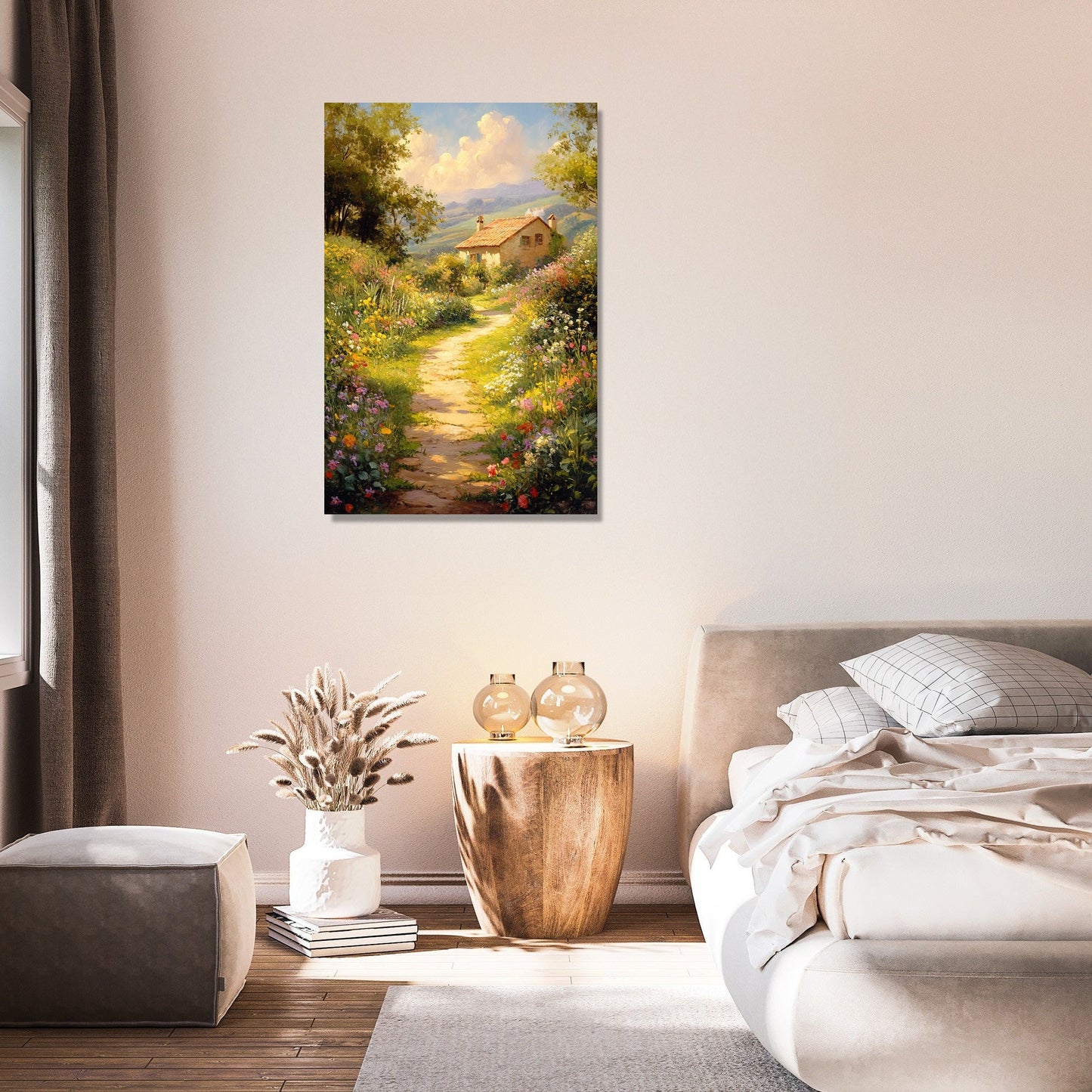 Afternoon Garden Canvas