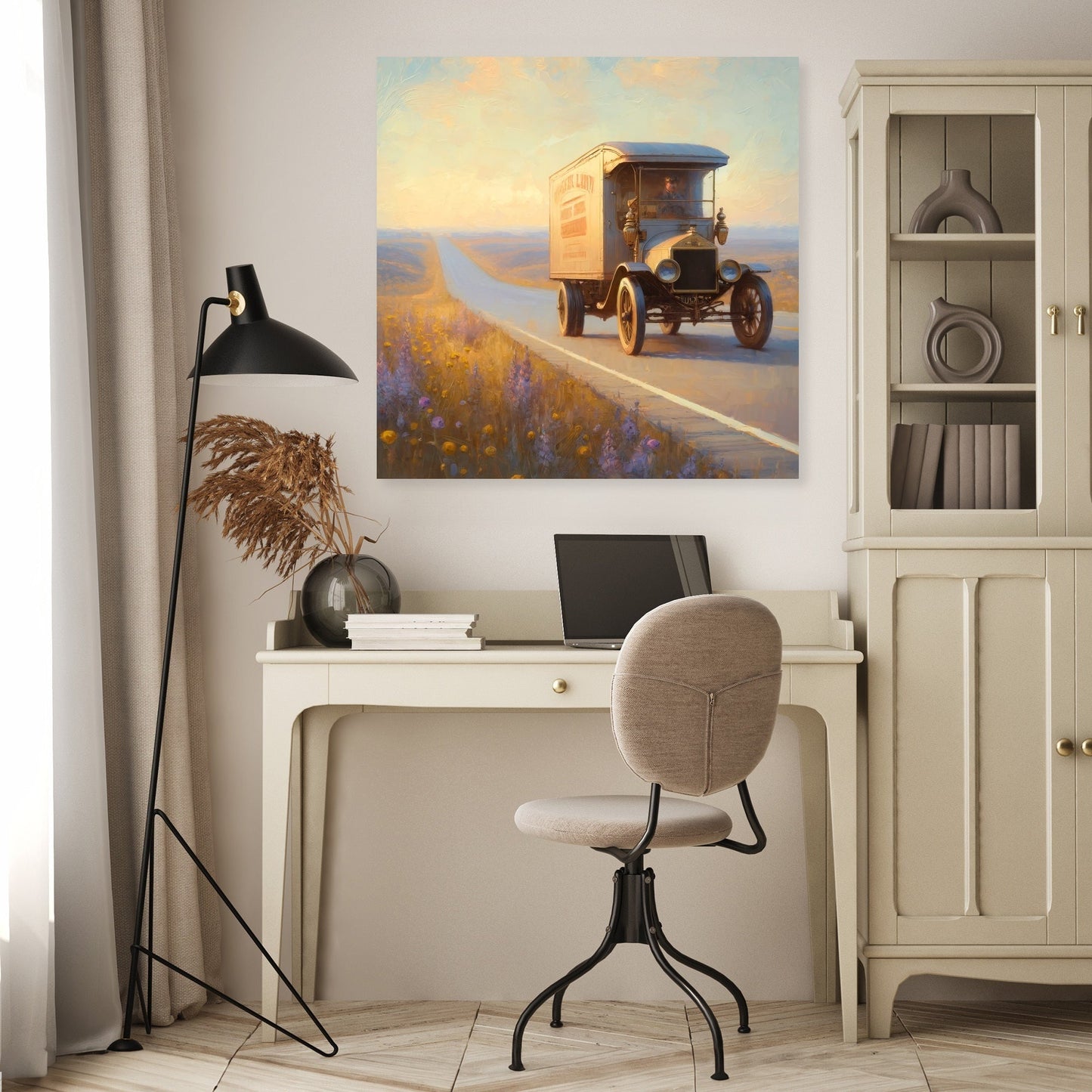 Golden Journey Canvas