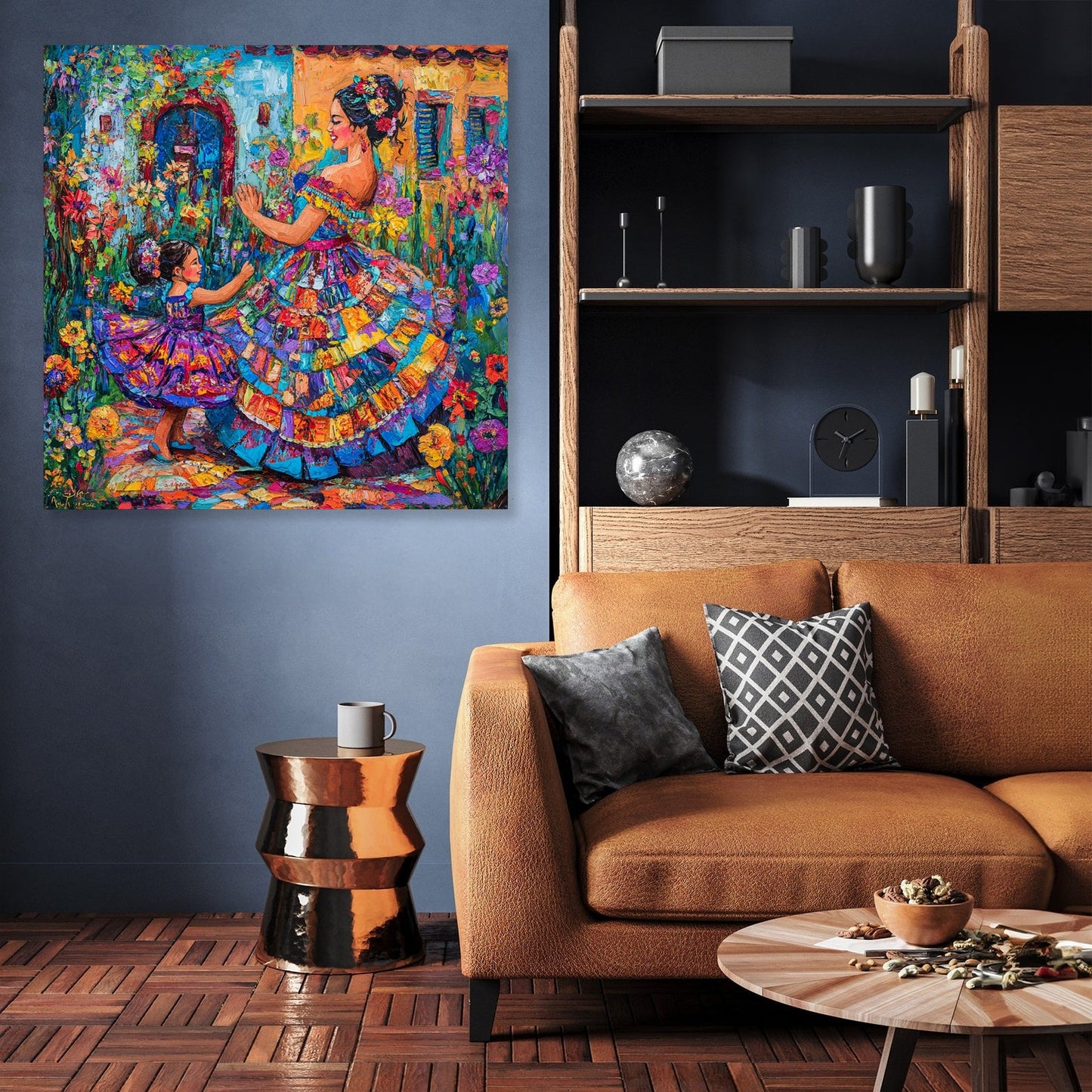 Dancing Mother Canvas