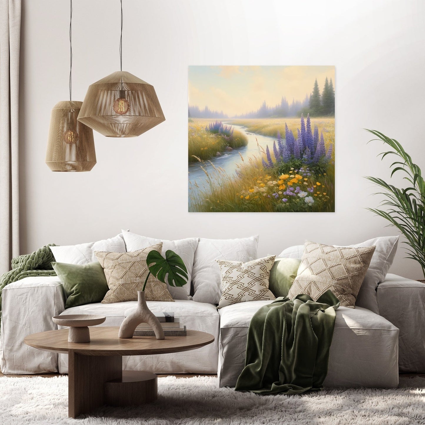 Whispering Wildflowers Canvas
