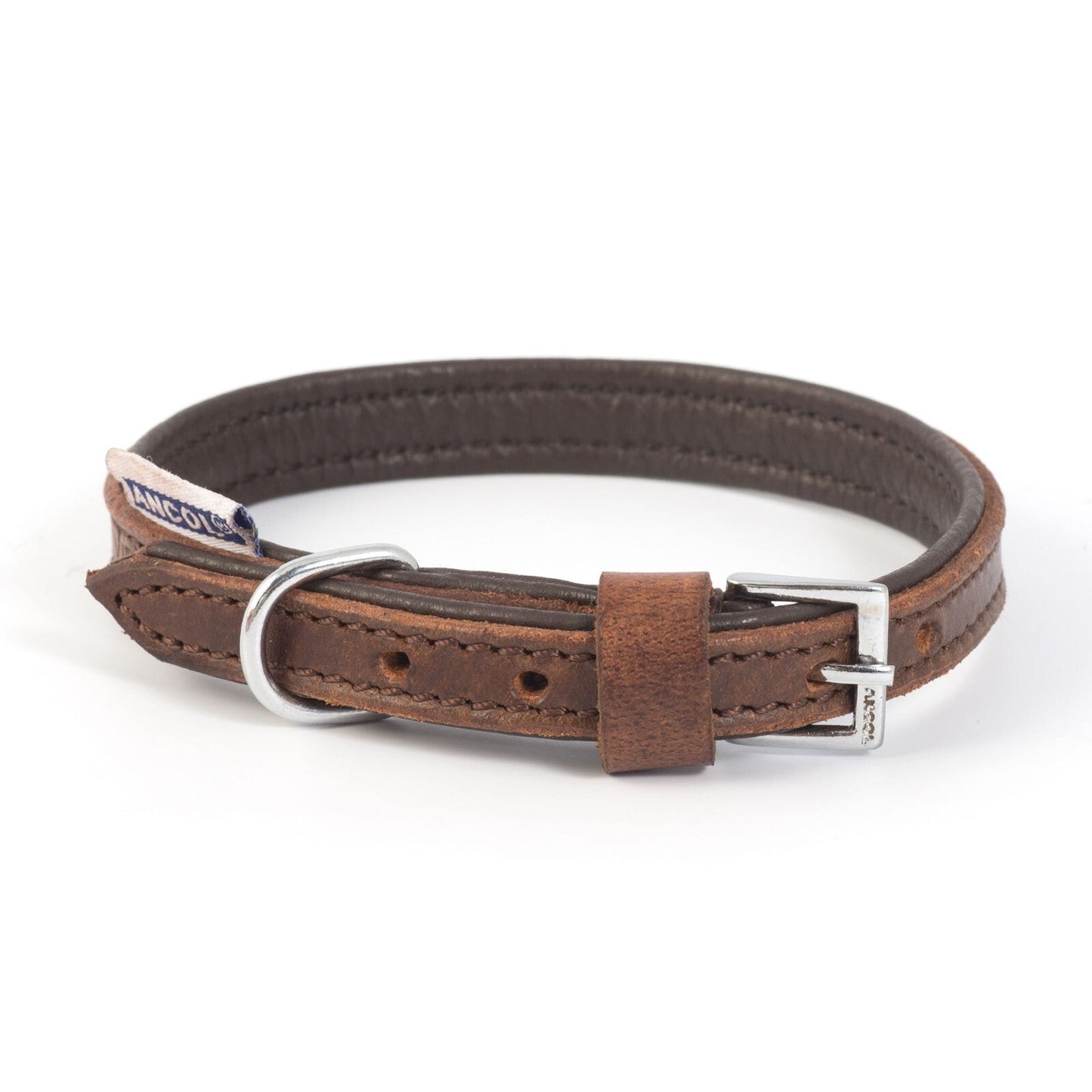 Vintage Padded Leather Collar