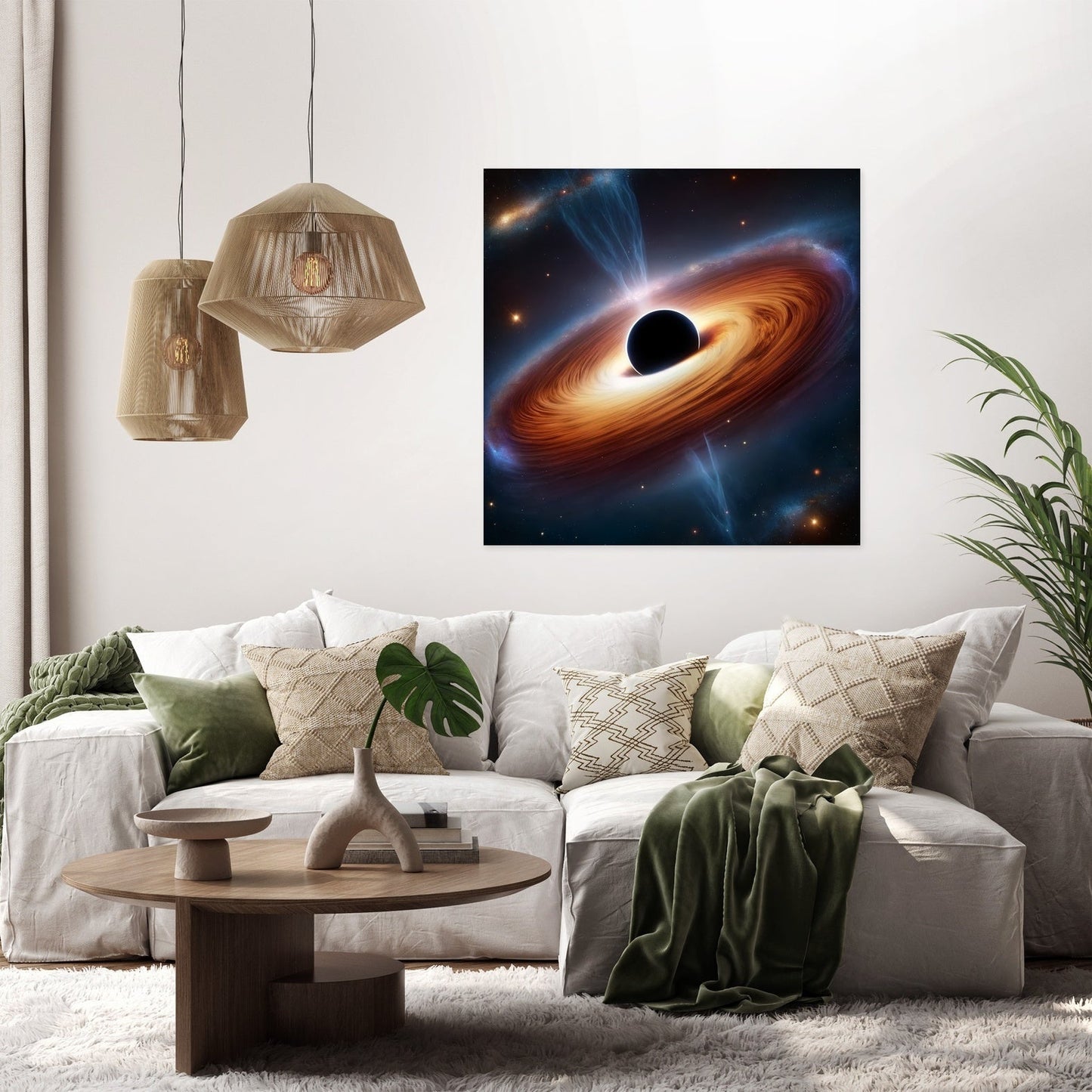 Cosmic Abyss Canvas