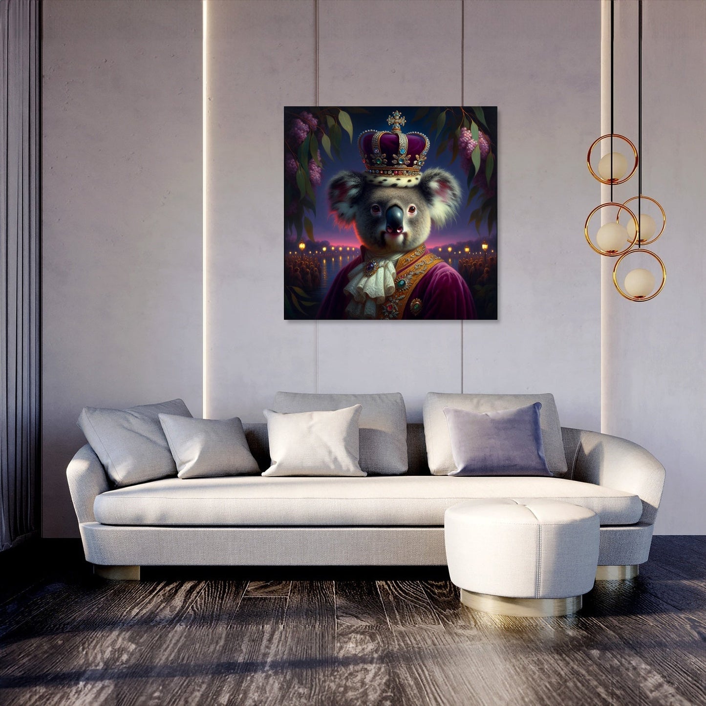 Regal Koala Twilight Canvas