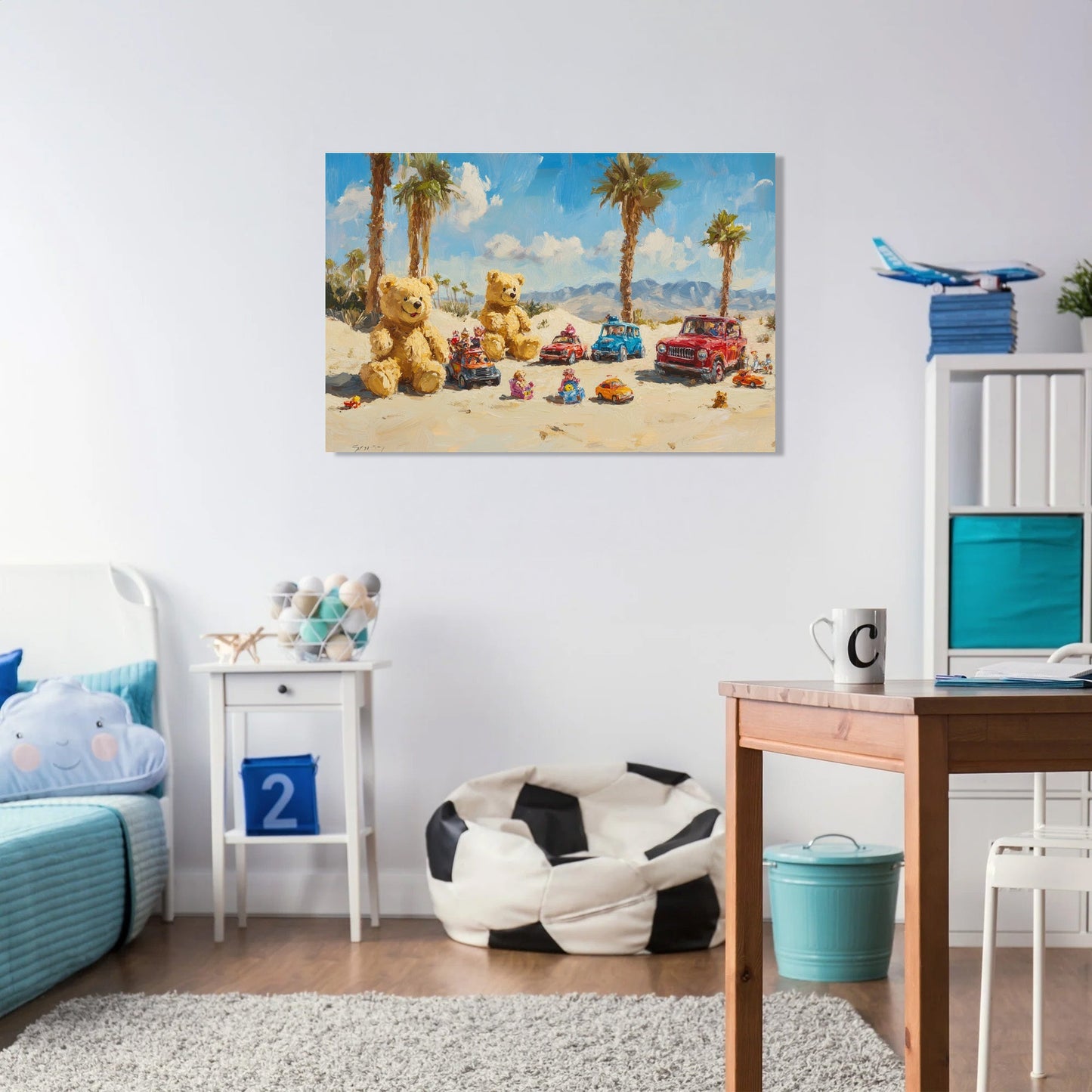 Desert Toyland Canvas
