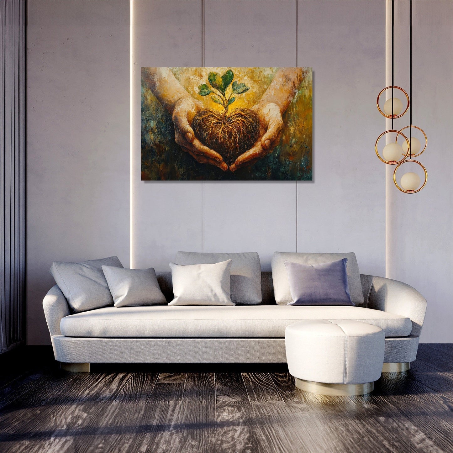 Heart of Growth Canvas