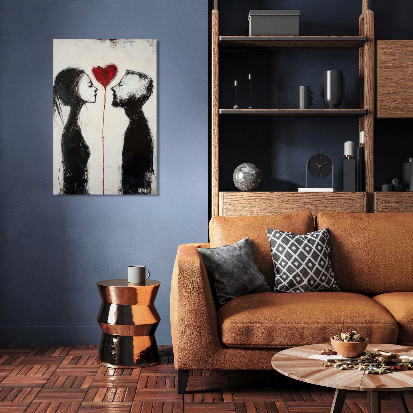 Heartline Connection Canvas